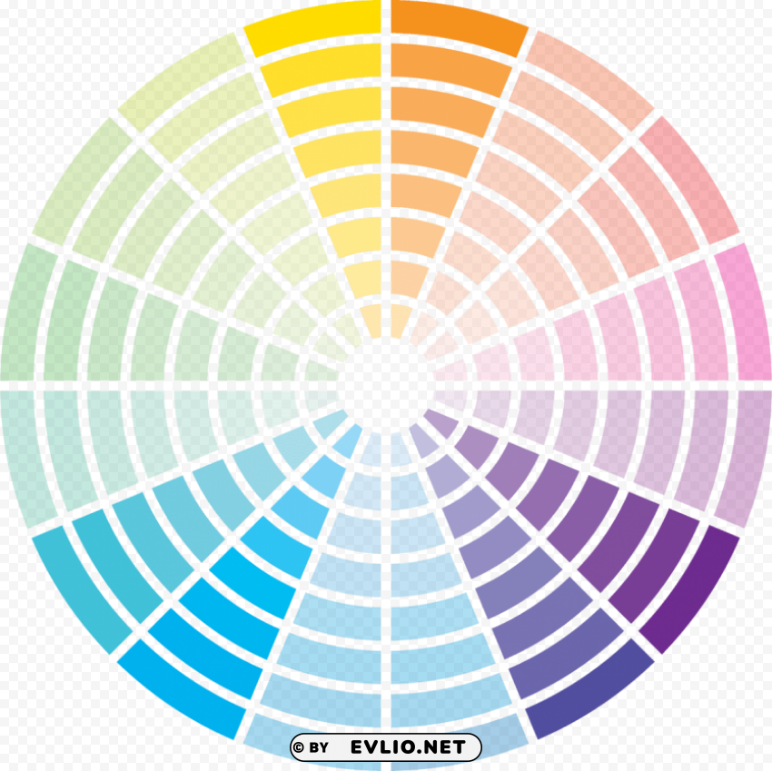 color wheel complementary colors teal Transparent PNG pictures for editing