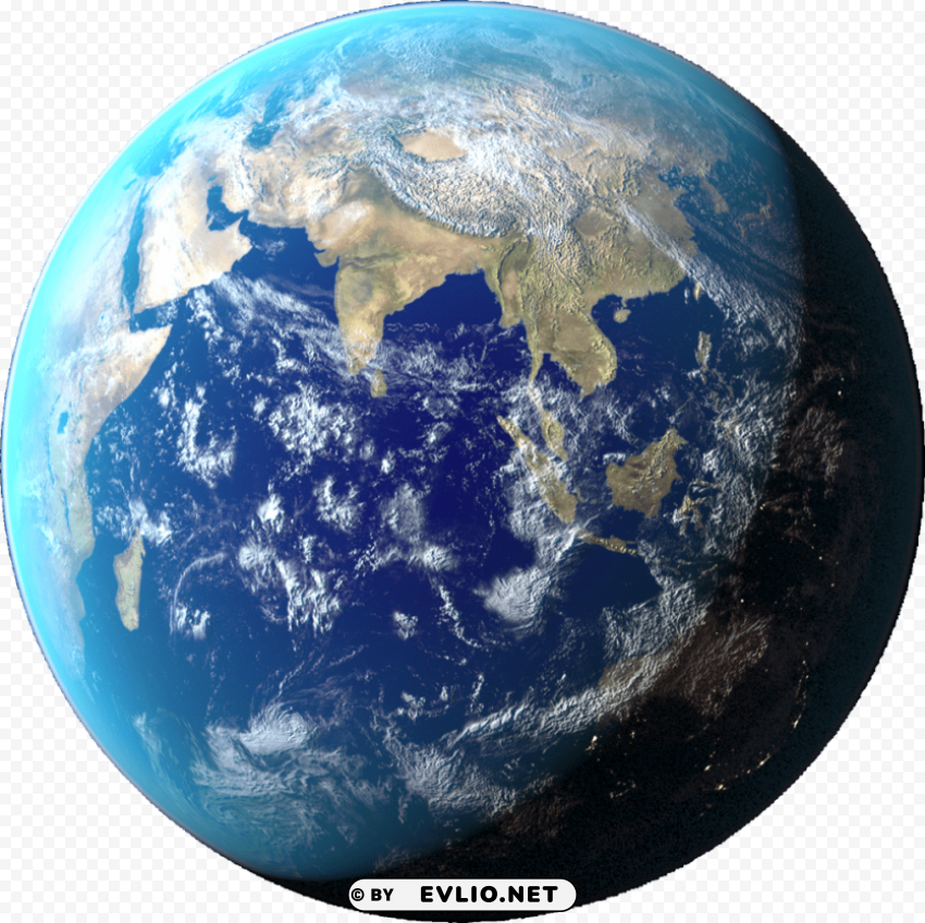 earth Isolated PNG on Transparent Background