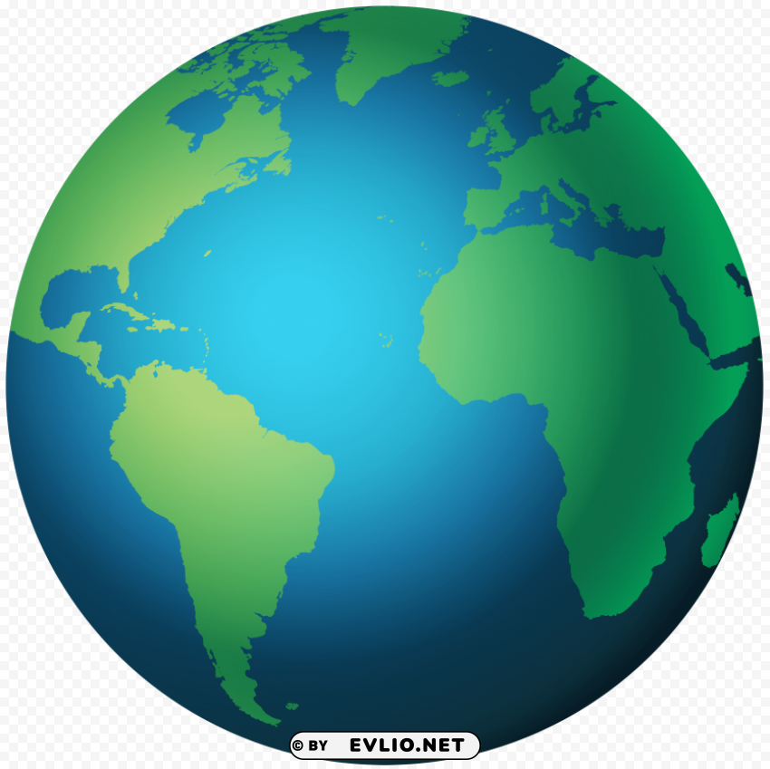 earth PNG Image with Transparent Isolation