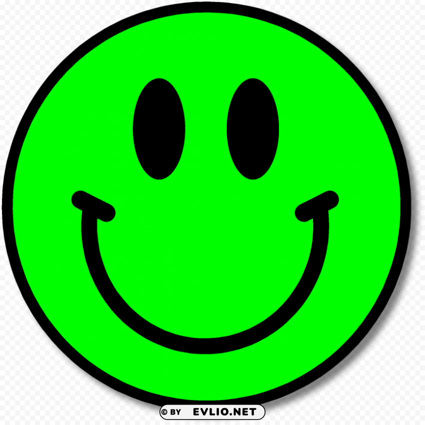 green smiley face emoji Clear PNG file PNG transparent with Clear Background ID a2fdf3d5