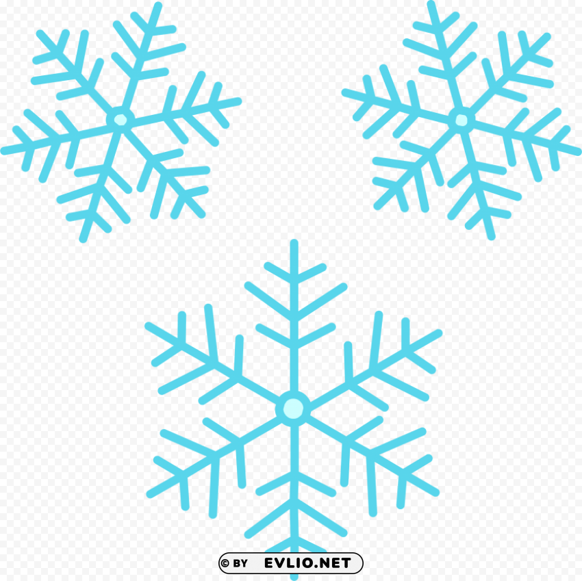 snowflakes Transparent PNG graphics archive