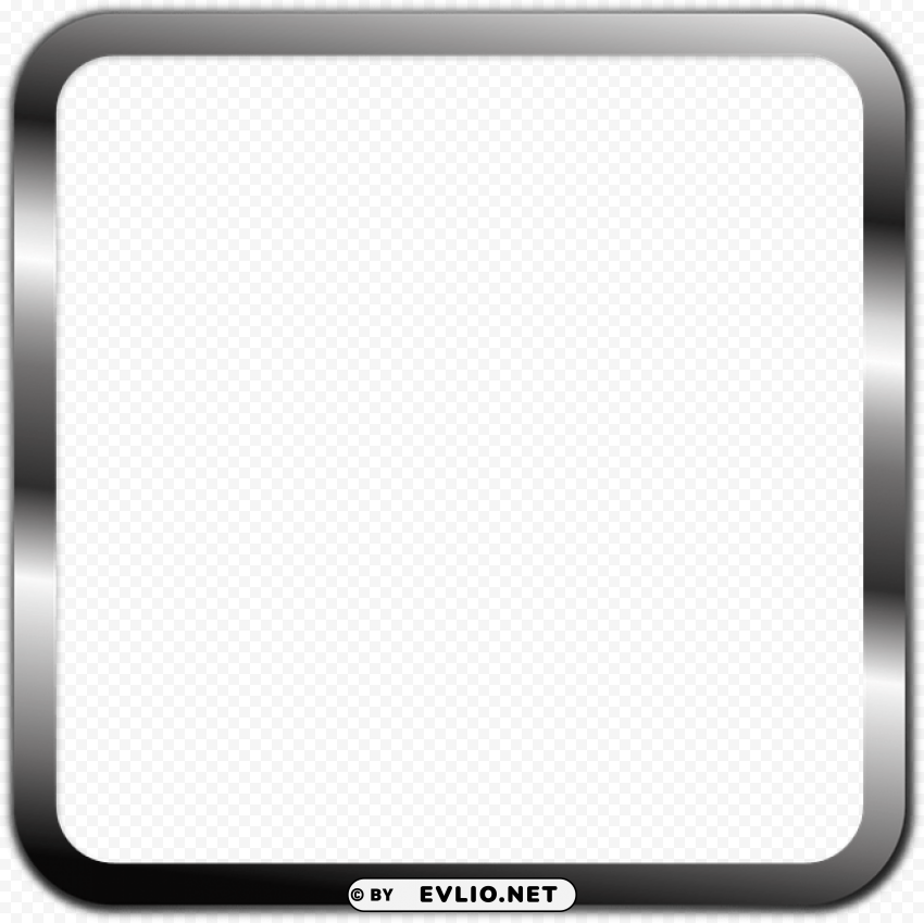 Square Frame Transparent Background Isolated PNG Item