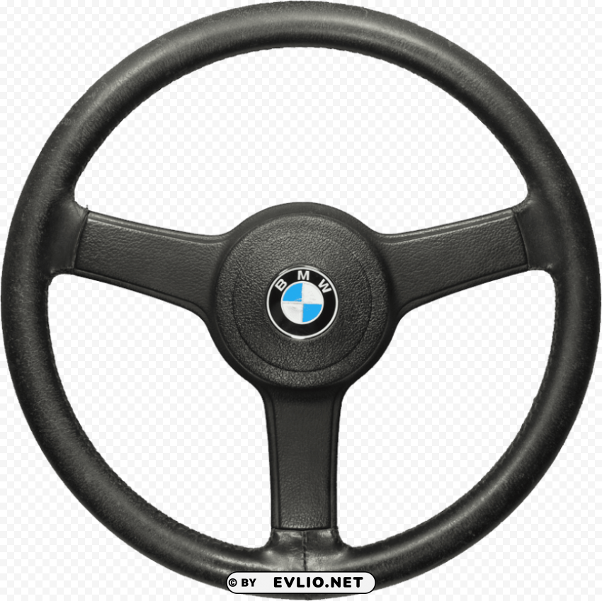 steering wheel black Isolated Design Element in Transparent PNG