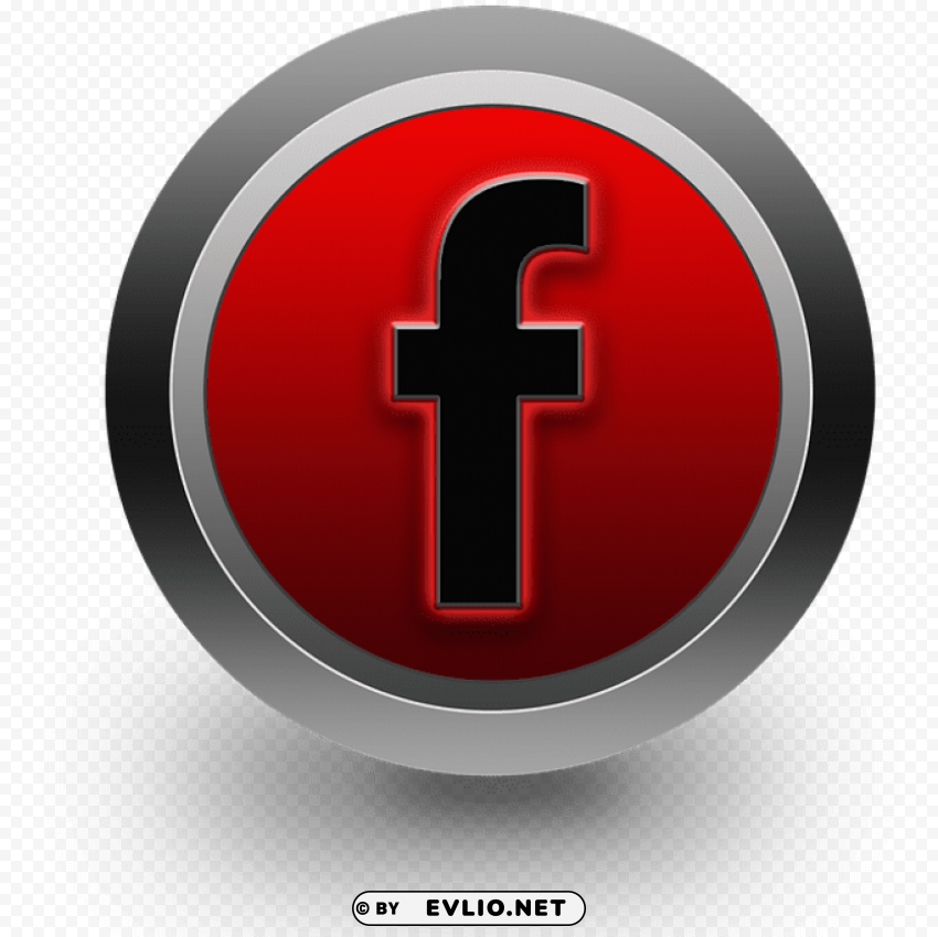 transparent red facebook icon PNG photo PNG transparent with Clear Background ID 75bca6a5