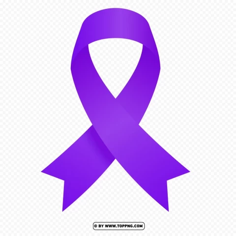 free cancer ribbon purple logo sign design Transparent PNG photos for projects