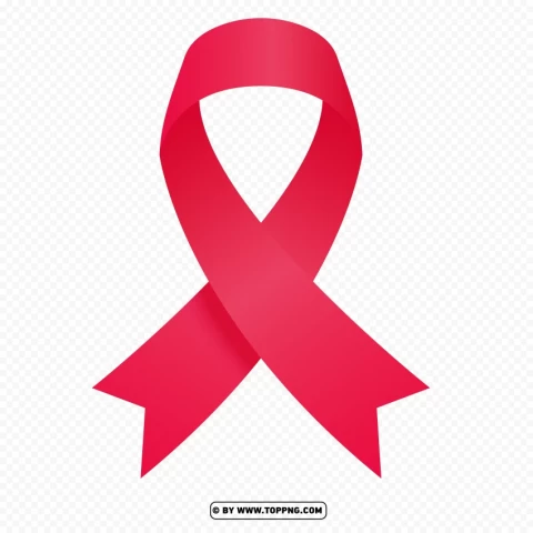 red logo ribbon symbol of world cancer day Transparent PNG stock photos