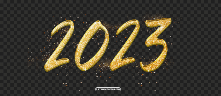 gold 2023 luxury elegant design PNG images with alpha transparency wide collection