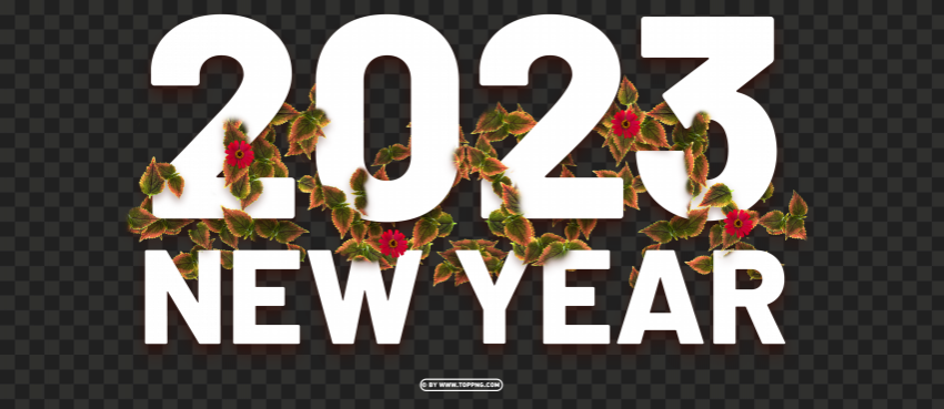 hd 2023 new year luxury design clipart Clear PNG pictures assortment