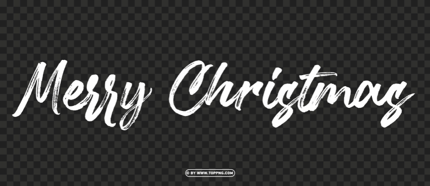 merry christmas white typography text image Transparent PNG graphics complete collection