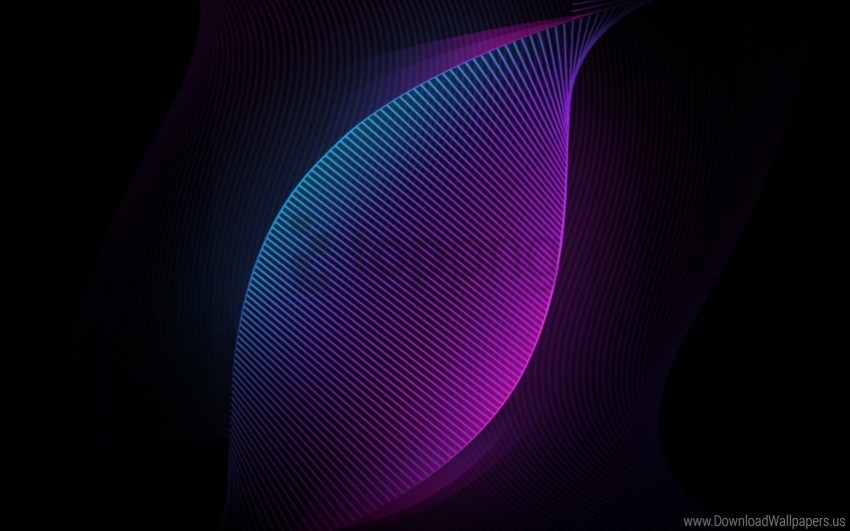 curves neon wallpaper Transparent PNG Isolated Object
