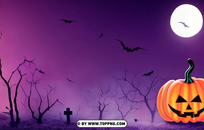 Creepy Halloween Night Scene Concept Vector Isolated Item on HighResolution Transparent PNG