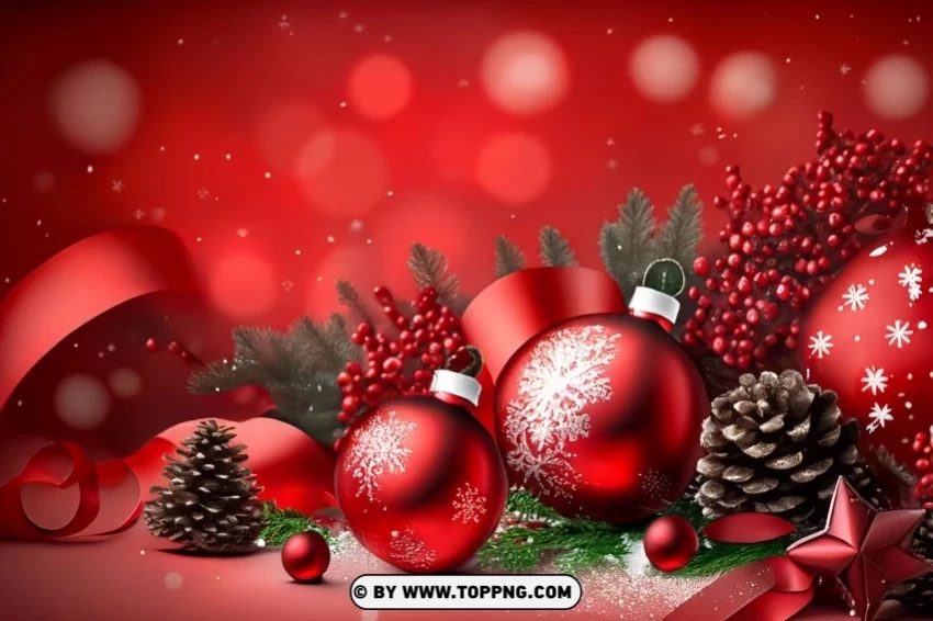 Best Christmas Background Photos PNG with Transparency and Isolation - Image ID 4b35b36e