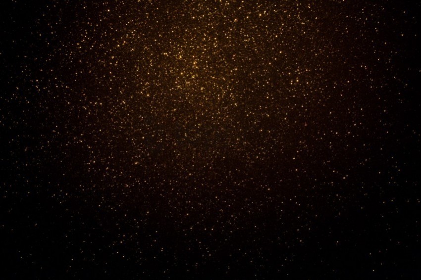 Black And Gold Glitter Background Texture PNG Image With Transparent Isolated Graphic