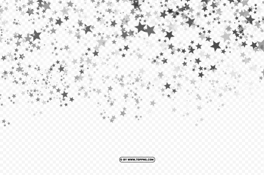 free confetti star black color PNG with Transparency and Isolation - Image ID 2d96bf54