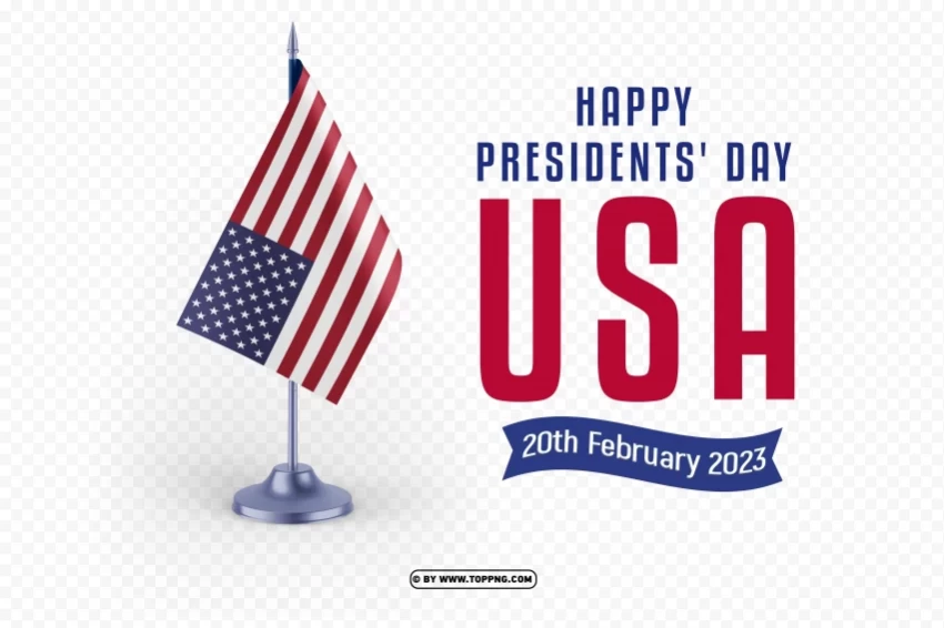 happy presidents day 2023 usa flag transparent Free download PNG images with alpha channel - Image ID 39c65907