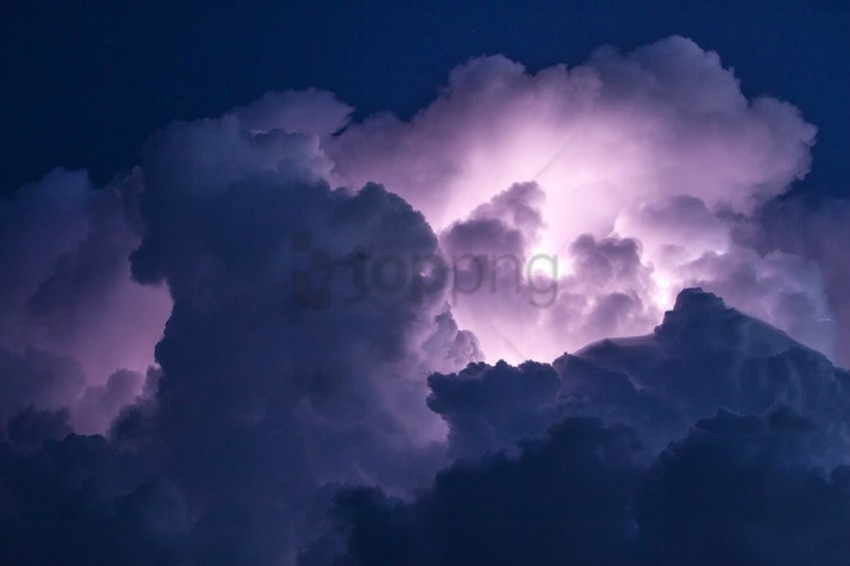 lighting cloud HighResolution Transparent PNG Isolated Graphic