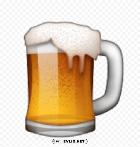 Ios Emoji Beer Mug High-resolution Transparent PNG Images