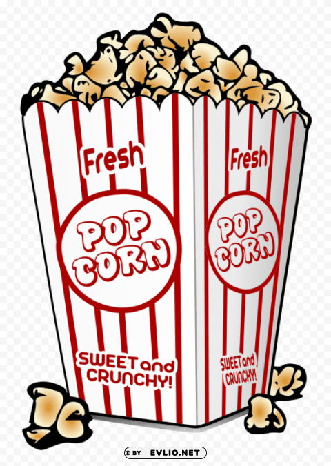 Popcorn PNG Files With No Backdrop Required