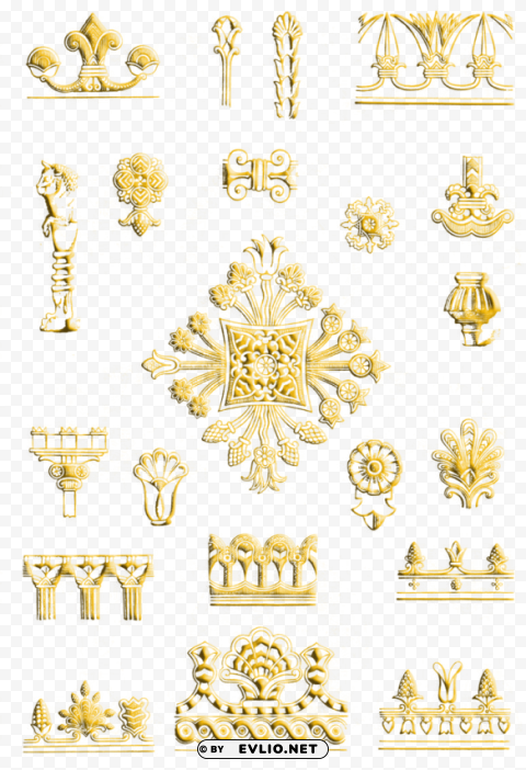 Pharaonic Decorative HighResolution Transparent PNG Isolated Graphic