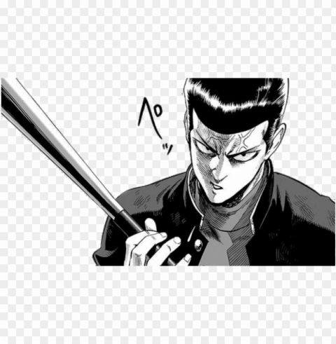 Metal Bat Metal Bat Travis Touchdown - Metal Bat One Punch Man Manga PNG Transparent Graphics Bundle