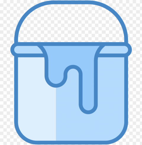 Paint Bucket Icon - Icon Transparent PNG Image