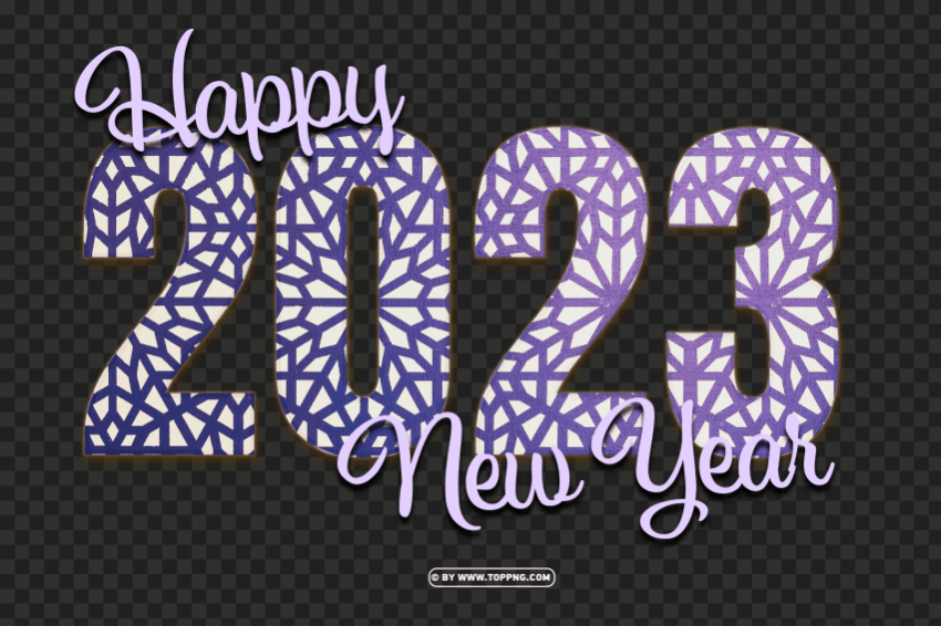 Hd 2023 Happy New Year With Ornament Background Free Download PNG Images With Alpha Channel Diversity